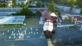Dji Mavic Pro, 4k, Сочи, Пляж, Отель жемчужина
