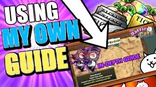 Using My OWN GUIDE to Beat MANIC LION! | The Battle Cats