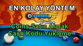 8 Ball Pool Bilardo Coins Satın Al, 8 Ball Bilardo Cash Kodu Yükleme
