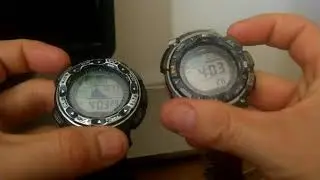 Casio protrek  prw 2500 vs Casio pathfinder ( tough solar)