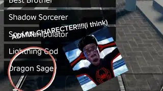 Sorcerer battlegrounds Dragon Sage showcase(I thinks he’s an Admin character or smthn i dunno)