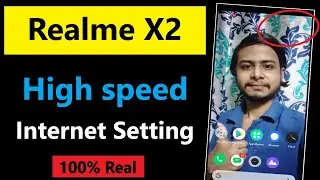 Realme X2 High speed internet setting | Realme X2 internet setting