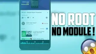 How to Enable Visualizer On Navigation Bar ?? 2017