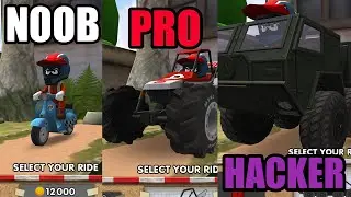 NOOB vs PRO vs HACKER in Mini Racing Adventure