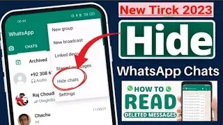Turn on this Now * 10 Useful WhatsApp Trick * How to Road Whatsapp Deleted Messages 2023