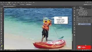 Tutorial Photoshop Cara Menghilangkan Objek Depan Tanpa Merusak Background