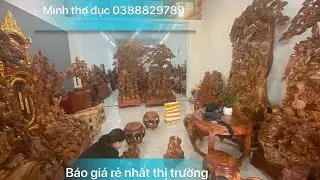 Cập nhật giá đồ gỗ phong thủy ở làng nghề Hải Dương