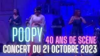Poopy - 40 ans de scène - Tournée en France - concert du 21 octobre 2023 partie 3