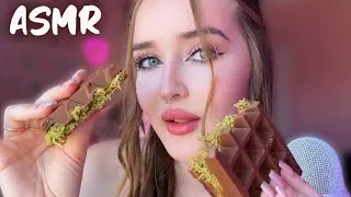 ASMR✨итинг ДУБАЙСКОГО ШОКОЛАДА 🍫и клубники в шоколаде 🍓asmr eating iting dubai chocolate 🩷