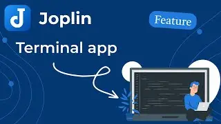 How to install and use terminal app - Joplin
