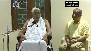 Rev #Chariji Cleanliness & Purity 23 August 2013 [ #Sahaj #Marg #SRCM #Shri #Ram #Chandra #Mission ]