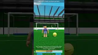 ⚽ How I take a penalty in SBS Roblox! 