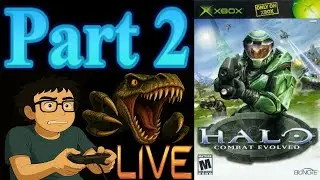 Mista Vidz LIVE - Halo: Combat Evolved (Xbox) Part 2 with @JoeyJ0J0