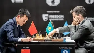 Grandmasters couldn't understand Ding Liren's genius move only after 15 minutes of analyzing | WCC23