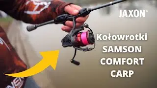 Nowe Kołowrotki JAXON 2025 - SAMSON - COMFORT CARP!