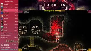 (FWR) CARRION 100% Speedrun - 1:09:22