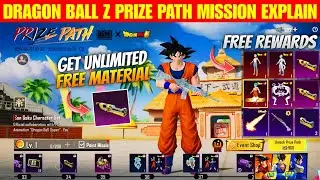 Dragon Ball Z Prize Path Mission Complete | Bgmi New Prize Path Event | Prize Path In Bgmi Update