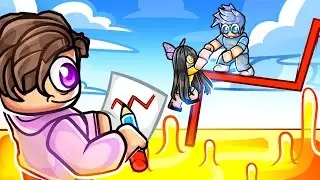 DRAW TO CLIMB OBBY... (Roblox With Friends!)