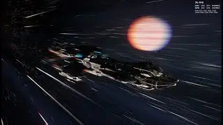 Star Citizen Alpha 2.6.3 - Quantum Travel at 60 FPS