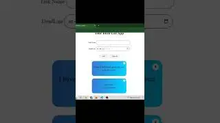 ToDo list app using JavaScript with localStorage 