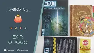 EXIT: The Abandoned Cabin | Unboxing (no spoilers)