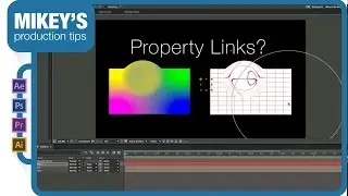 Use property links in After Effects to simulate Nodes