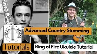 Ring of Fire - Learn Country Ukulele with Johnny Cash.