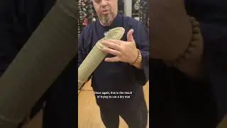 how does our best cutting katana handle a dry tatami mat?