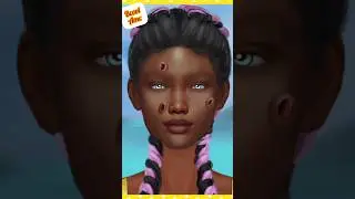 makeup asmr transformation animation👩🏻ugly girl transformed into beautiful girl#asmr#animation#short