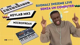 Suona Microfreak con Keylab Essential Mk3 senza utilizzare un computer
