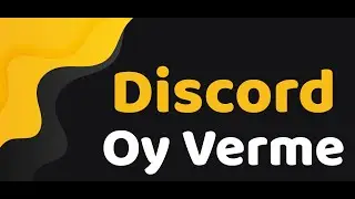DiscordSunucu.com Oy Verme Nasıl Yapılır?