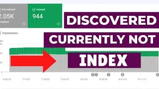 How To Fix Discovered - currently not indexed Errors in Google Search Console