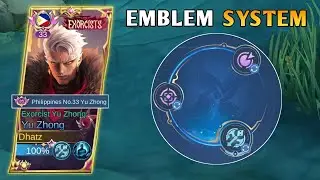 WTF DAMAGE! NEW EMBLEM SYSTEM FOR YU ZHONG SHOTGUN 1 HIT BUILD!! | YU ZHONG EMBLEM SET 2023 - MLBB