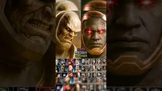 Darkseid Character Selection in Mk vs Dc Universe , Mk11 and Injustice 2 