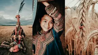 Free Preset DNG | Cinematic orange grunge lightroom mobile colour grading tutorial 