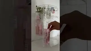 ASMR Organizing My Skincare!!! 🌊🌸✨ #shorts #fyp #roadto2k