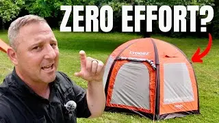 Inflatable Tent Practically Sets Itself Up…