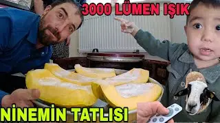 NİNEMİN KABAK TATLISI~GÜNEŞ PANELLERİ~BİOGAZ NE DURUMDA~FULL SOLAR AYDINLATMA