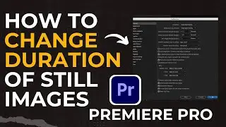 Setting Still Image Duration Defaults in Premiere Pro | The Copy Unedited
