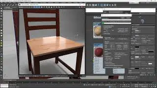 3dsMax Wood Varnish Material