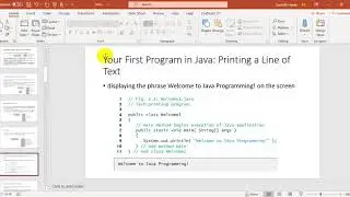 Introduction to Java Programming | An overview of Java Basics