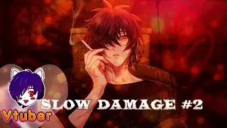 Прохождение Slow Damage Чтение визуальной новеллы