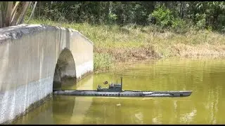 German Type IXD RC Submarine in 1:48 Scale