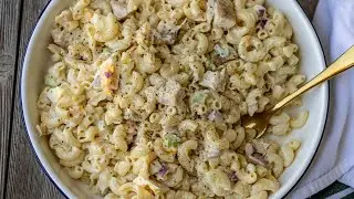 Don't Make CHICKEN MACARONI SALAD Until You Watch This Video. Best Ever Macaroni Salad Recipe!