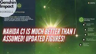 Nahida C1 is much better than I assumed!!