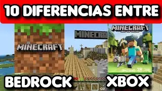 10 Diferencias Entre Minecraft Bedrock y Minecraft Xbox ✦ (Comparación)