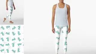 Playful Dino - Leggings