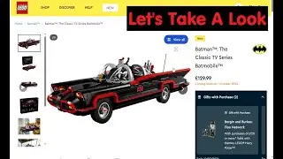 Lego Batman The Classic Tv Series Batmobile | Lego Set 73628