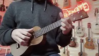 Kiwaya Artist Series Solid Mahogany Soprano Ukulele Sound Demo - KTS-5