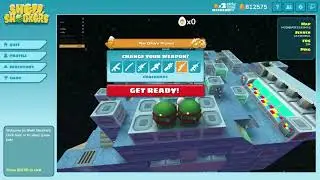 This Shell Shocker Video ends when I touch the color BLUE